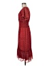 Max Studio 100% Polyester Hearts Red Casual Dress Size M - photo 5