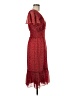 Max Studio 100% Polyester Hearts Red Casual Dress Size M - photo 4