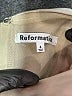 Reformation 100% Polyester Solid Ivory Cocktail Dress Size 8 - photo 7