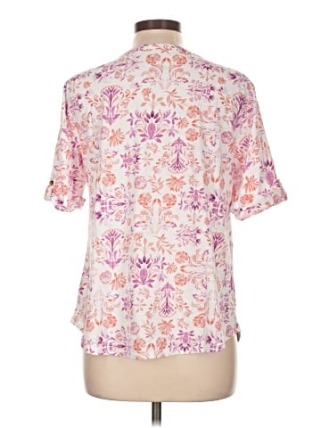 Croft & Barrow Short Sleeve Blouse (view 2)