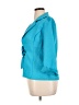 Perceptions 100% Polyester Blue Blazer Size 14 - photo 5