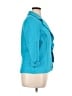 Perceptions 100% Polyester Blue Blazer Size 14 - photo 4