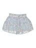 Altar'd State 100% Polyester Floral Blue Shorts Size M - photo 1