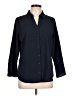 Roz & Ali 100% Polyester Blue 3/4 Sleeve Blouse Size L - photo 1