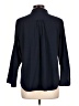 Roz & Ali 100% Polyester Blue 3/4 Sleeve Blouse Size L - photo 2
