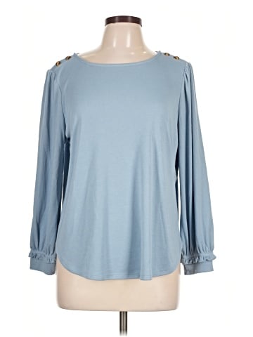 LC Lauren Conrad Long Sleeve Blouse (view 1)
