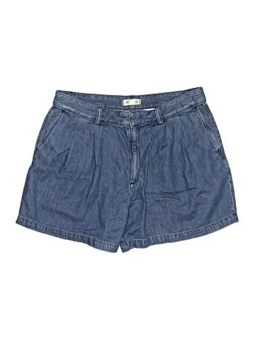 Madewell The Harlow Superwide Jean Short: Airy Denim Edition (view 1)