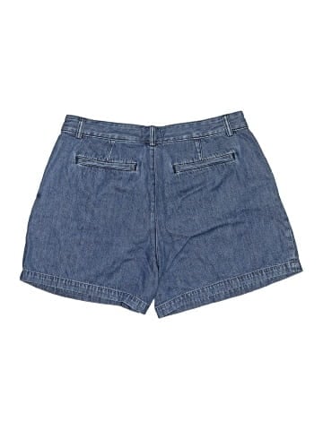 Madewell The Harlow Superwide Jean Short: Airy Denim Edition (view 2)