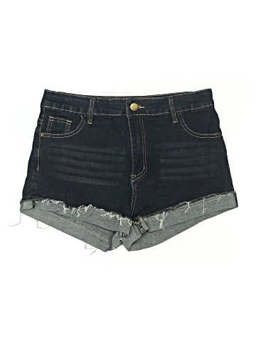 Romwe Denim Shorts (view 1)