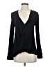 Derek Lam 100% Viscose Black Long Sleeve Top Size 4 - photo 1