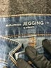 Chico's Solid Blue Jeans Size Sm (0) - photo 7