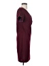 Alexia Admor Solid Burgundy Cocktail Dress Size S - photo 4