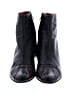 GFJ 100% Leather Black Ankle Boots Size EU 40 - photo 2
