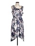 Simply Vera Vera Wang 100% Polyester Blue Purple Sleeveless Top Size L - photo 1