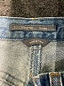 Liz Claiborne 100% Cotton Stripes Blue Jeans Size 4 - photo 7