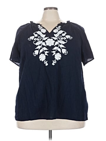 Talbots Short Sleeve Blouse (view 1)