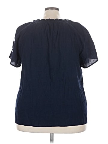 Talbots Short Sleeve Blouse (view 2)