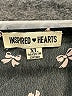 Inspired Hearts 100% Polyester Hearts Black Casual Dress Size XL - photo 7