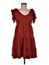 Max Studio Burgundy Casual Dress Size M - photo 1