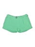 Joie 100% Polyester Solid Green Shorts Size 4 - photo 1