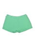 Joie 100% Polyester Solid Green Shorts Size 4 - photo 2