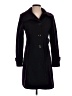 AK Anne Klein Purple Wool Coat Size XS - photo 1