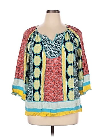 Crown & Ivy 3/4 Sleeve Blouse (view 1)