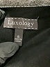 Luxology 100% Polyester Plaid Gray Casual Dress Size 6 - photo 7