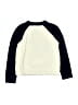 Zara Graphic Ivory Pullover Sweater Size 8 - 9 - photo 2