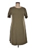 Forever 21 Solid Green Casual Dress Size M - photo 1
