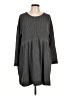 UpWest Houndstooth Gray Casual Dress Size L - photo 1