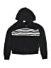 Athletic Works 100% Polyester Black Zip Up Hoodie Size 7 - 8 - photo 1