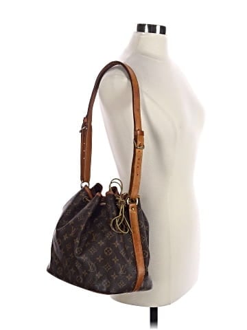 Louis Vuitton Vintage Monogram Canvas Petit Noe Bucket Bag (view 2)