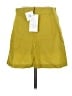 Zara Solid Yellow Casual Skirt Size M - photo 2