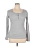 Anrabess Gray Long Sleeve Top Size XL - photo 1