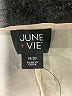 June + Vie Ivory Long Sleeve Blouse Size 18 - photo 7