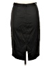 Chetta B Solid Black Casual Skirt Size 10 - photo 2