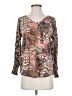 Cato Brown 3/4 Sleeve T-Shirt Size XS - photo 1