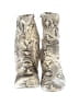 Delicious 100% Synthetic Ivory Ankle Boots Size 8 - photo 2