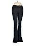 French Connection Chevron-herringbone Black Jeans Size 2 - photo 1