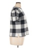 Pendleton 100% Cotton Checkered-gingham Gray Short Sleeve Turtleneck Size XL - photo 4