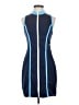 STAUD Graphic Blue Cocktail Dress Size S - photo 1