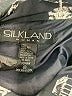 Silkland 100% Silk Print Black Jacket Size 3X - photo 6