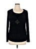 Elementz Black Long Sleeve Top Size XL - photo 1