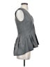 Thakoon Gray Sleeveless Blouse Size 2 - photo 4