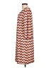 Tacera Chevron-herringbone Orange Casual Dress Size L - photo 5