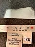 Studio M Solid Gray Formal Skirt Size 18 - photo 4