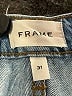 FRAME 100% Cotton Blue Jeans Size 31 waist - photo 7