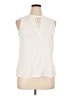 Daniel Rainn 100% Rayon Ivory Sleeveless Blouse Size XL - photo 1