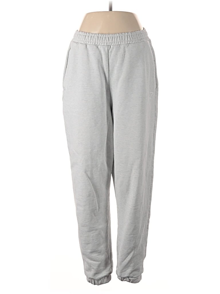 Pre-owned Gymshark Sweatpants In Ivory